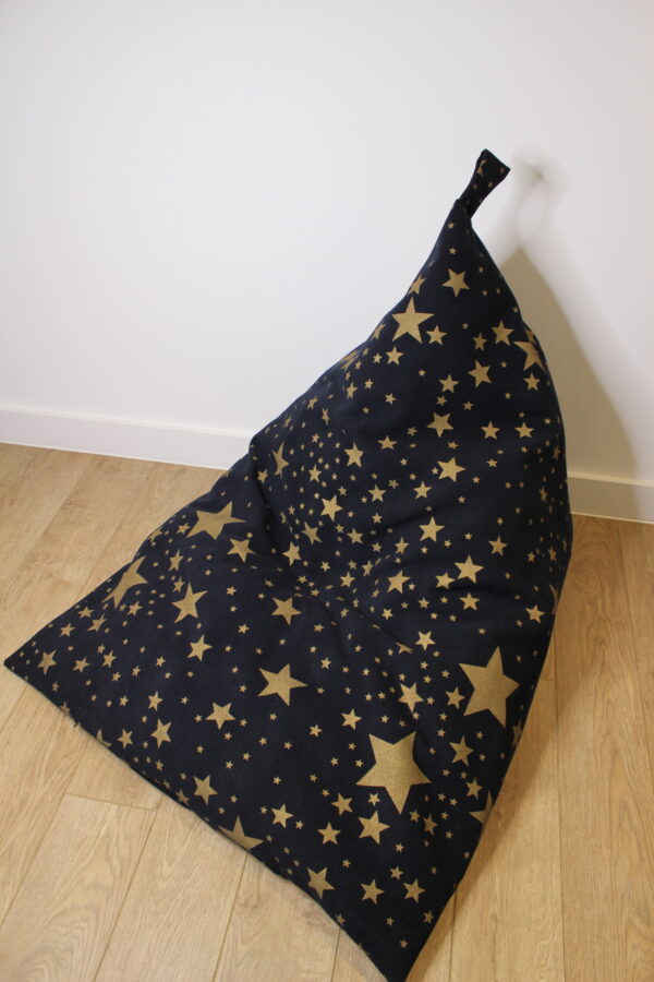 Large Bean Bag Cover GOLD STAR